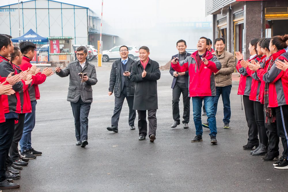 天嬌集團(tuán)開工大吉！讓我們擼起袖子加油干！