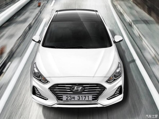 外觀/配置升級(jí) 2017新款索納塔實(shí)車(chē)首發(fā)
