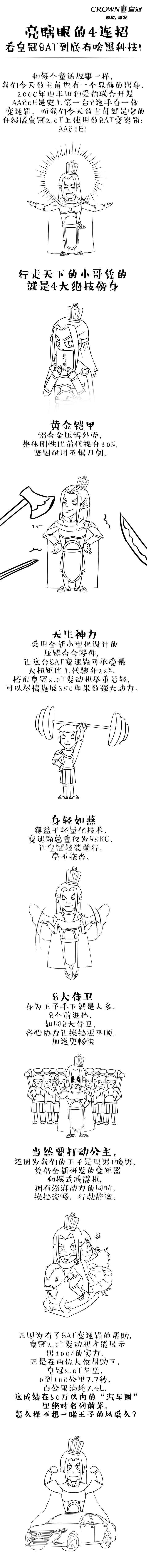 亮瞎眼的4連招，看皇冠8AT到底有啥黑科技！