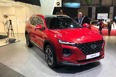 日內(nèi)瓦車展：實(shí)拍現(xiàn)代全新格越，追求實(shí)用性的SUV